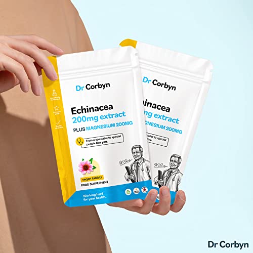 Dr Corbyn Echinacea and Magnesium 200mg Tablets