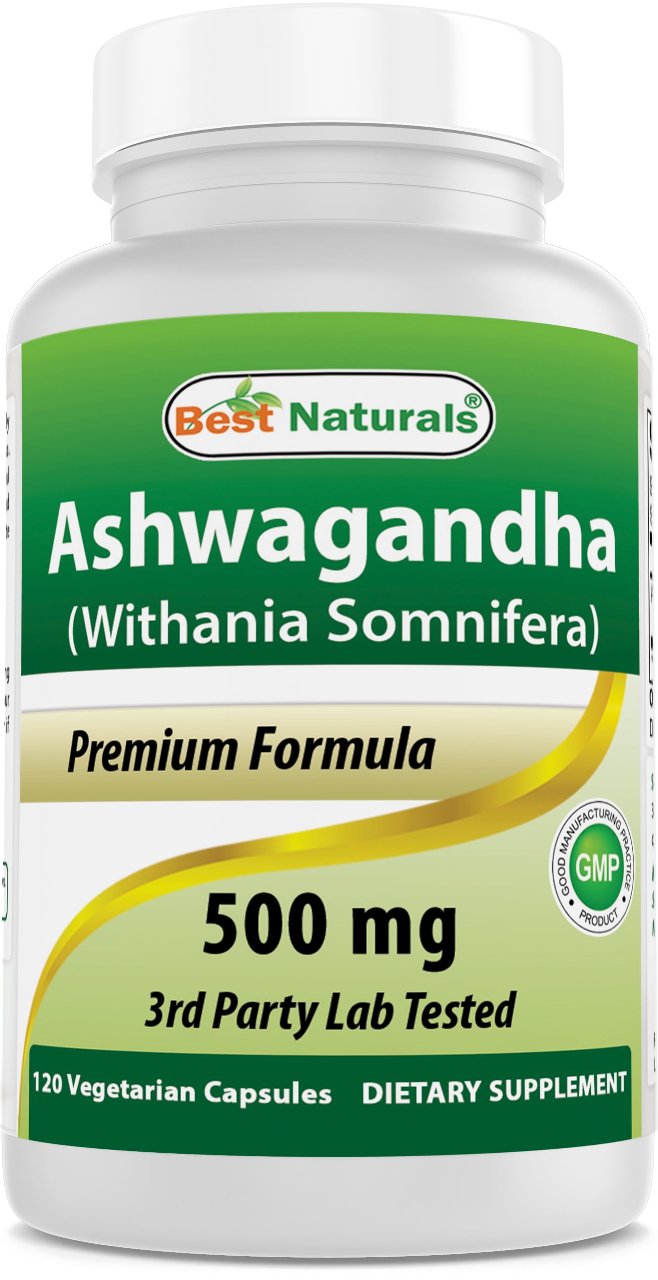 Ashwagandha Capsules for Stress Relief, 500 mg