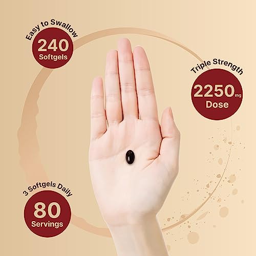 Korean Red Ginseng 2,250mg, 240 Softgels
