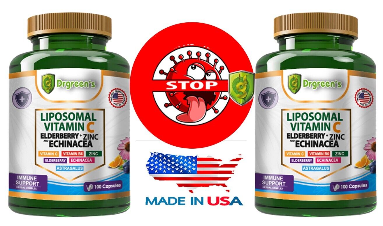 Immune Support Formula: Vitamin C, Zinc, Elderberry