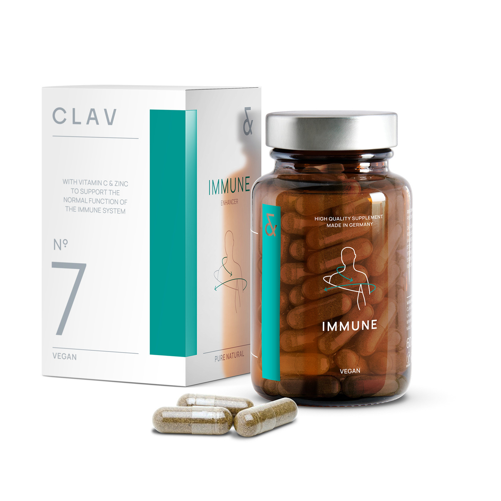 Immune Support: Vitamin C, Zinc, Andrographis Blend