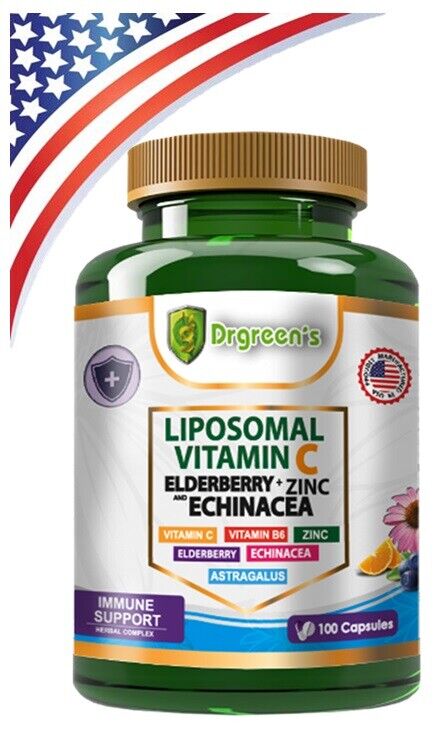 Immune Support Formula: Vitamin C, Zinc, Elderberry
