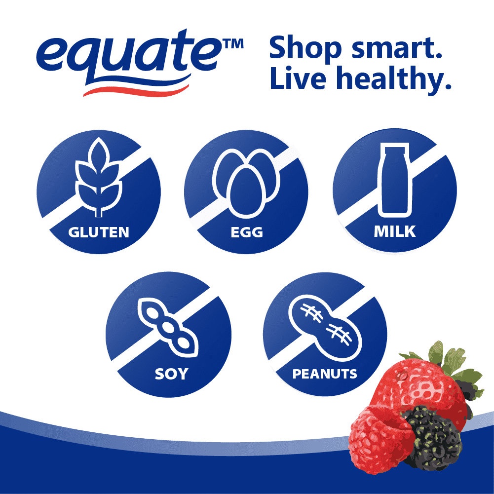 Equate Non-GMO Ashwagandha Gummies, Mixed Berry