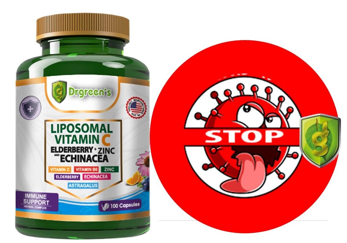 Immune Support Formula: Vitamin C, Zinc, Elderberry