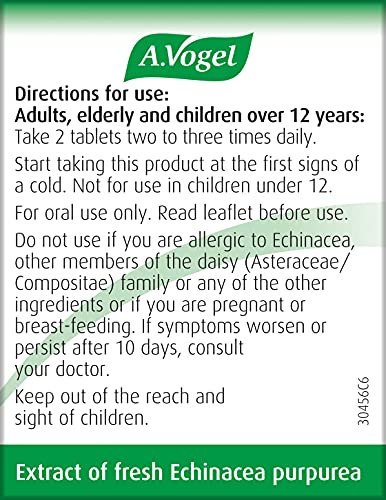 A.Vogel Echinacea Force Tablets, 42 Count