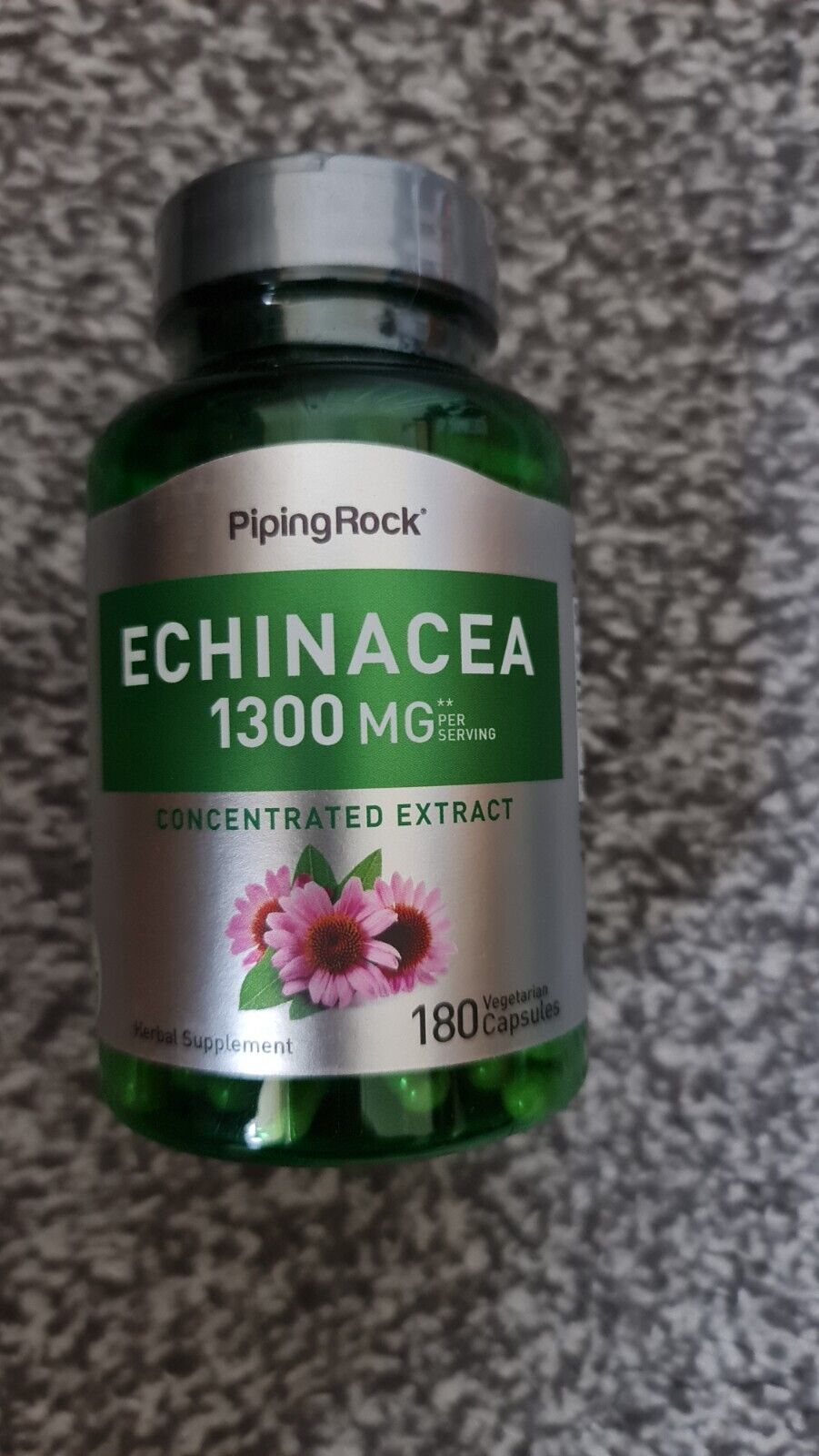 Echinacea 1300mg Vegetarian Capsules - 180 Count