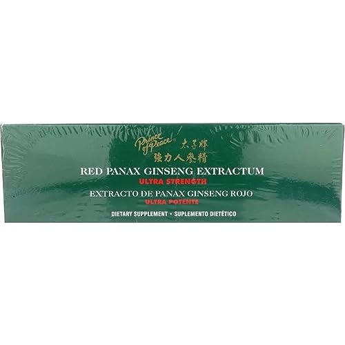 Red Panax Ginseng Extract Ultra Strength Shots 2 Pack