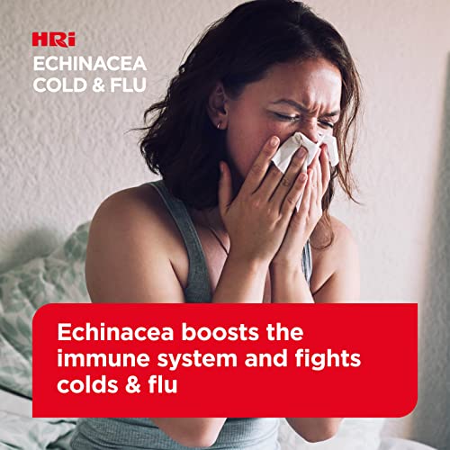 HRI Echinacea Cold and Flu Relief Tablets, 30 Count