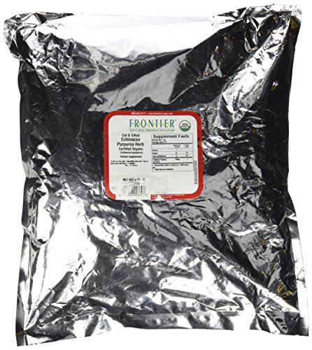 Organic Echinacea Purpurea Herb, 16 Ounce Bag