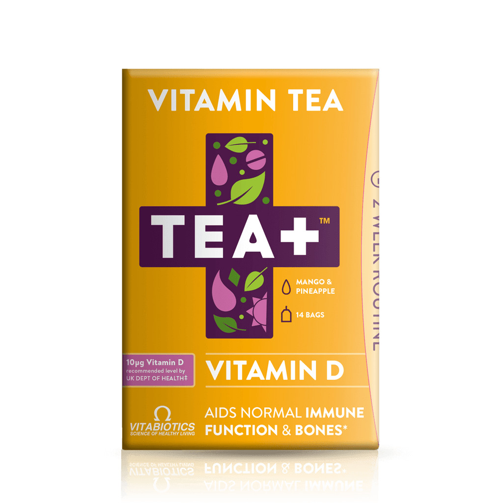 Vitabiotics TEA+ Vitamin D Herbal Tea