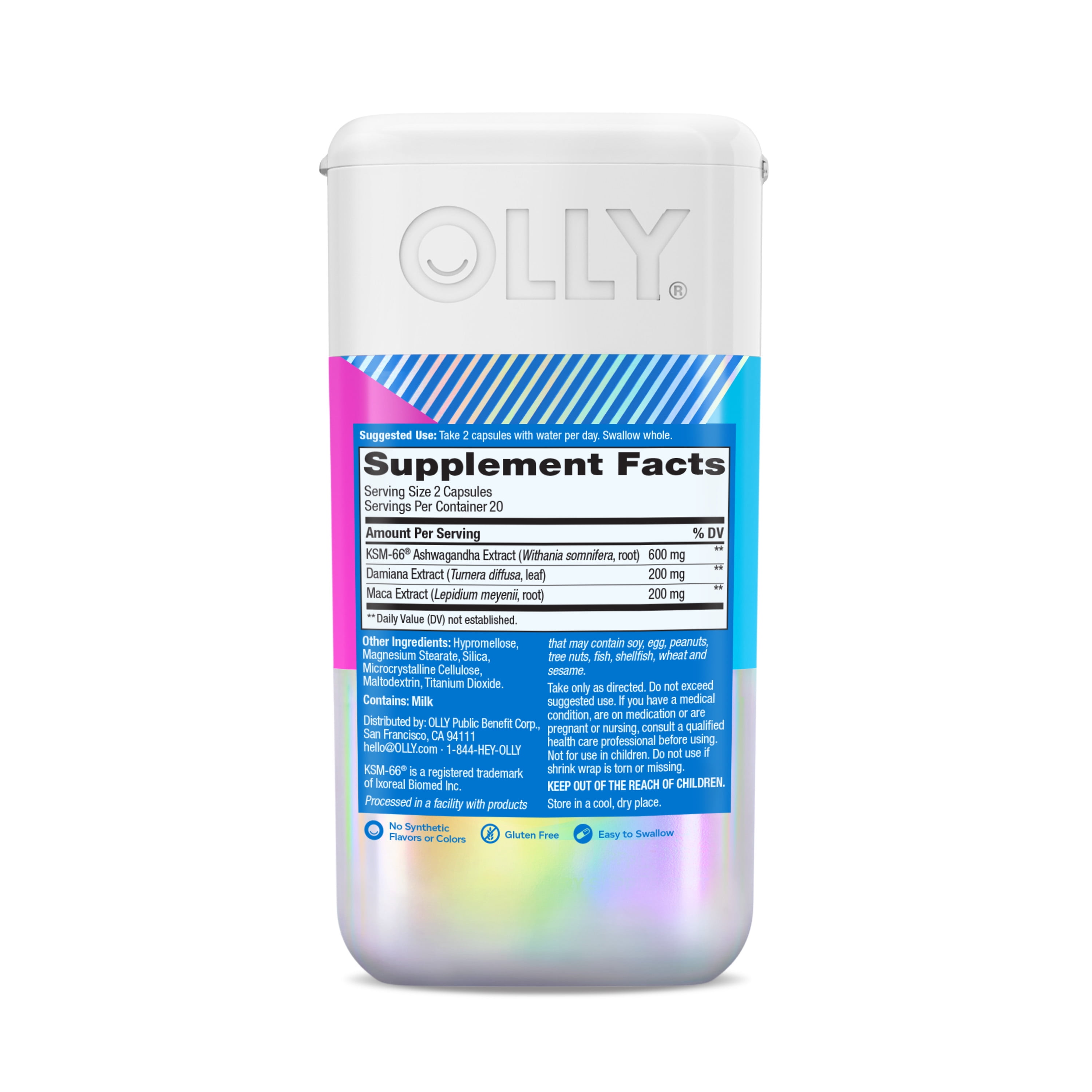 OLLY Lovin' Libido Capsules with Ashwagandha, 40 Ct