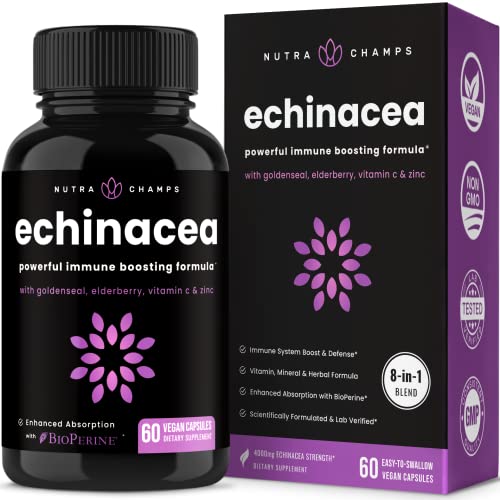 Echinacea Goldenseal Capsules with Elderberry & Zinc