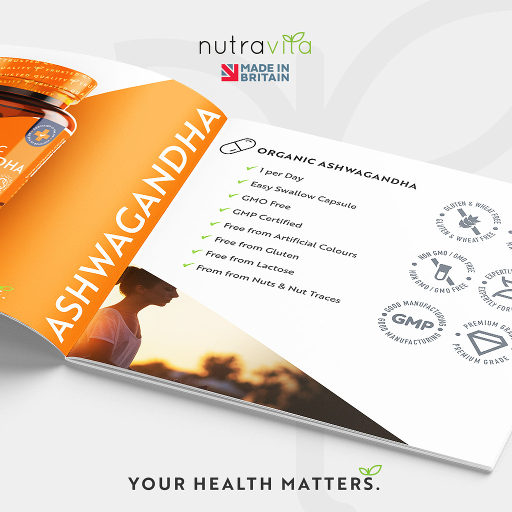 Bio Ashwagandha KSM-66® - 500mg Vegan Capsules