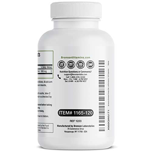 Bronson Korean Ginseng 1000 mg for Energy & Focus