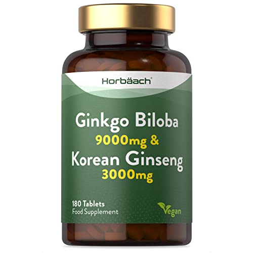 High Strength Ginkgo Biloba & Ginseng Tablets