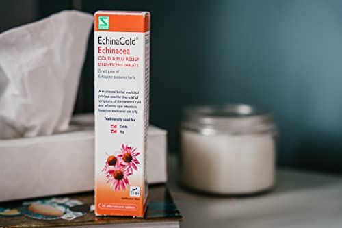 EchinaCold Cold & Flu Relief Tablets - 20 Count