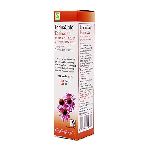 EchinaCold Cold & Flu Relief Tablets - 20 Count