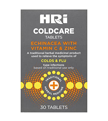 HRI ColdCare Echinacea Cold & Flu Tablets