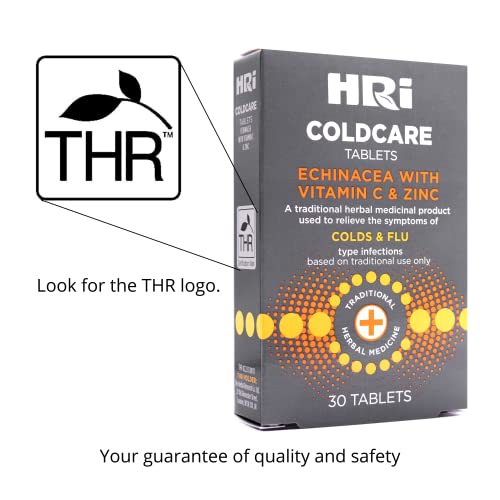 HRI ColdCare Echinacea Cold & Flu Tablets