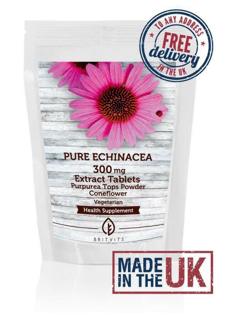 Echinacea 300mg Tablets for Immune Support