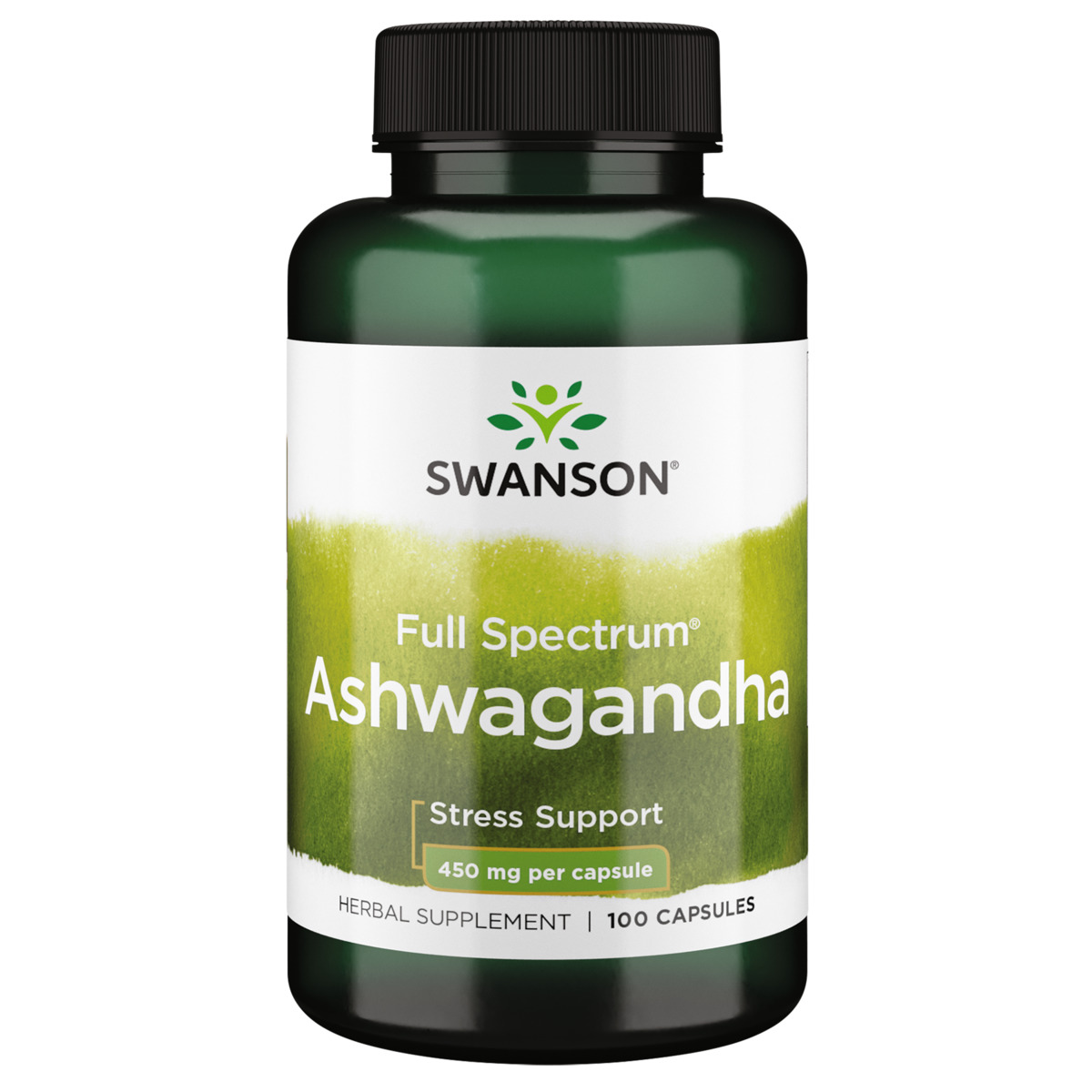 Swanson Ashwagandha Capsules for Stress Relief & Energy