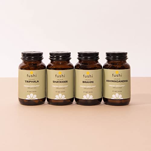 Organic Ashwagandha Capsules, 355 mg Each
