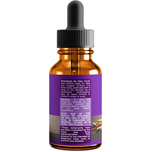 Organic Ashwagandha Liquid Drops for Energy & Mood
