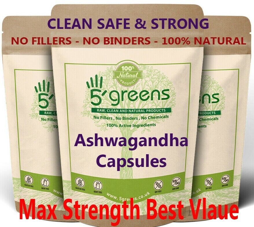 Ashwagandha Extract Capsules 10000mg Vegan 30mg
