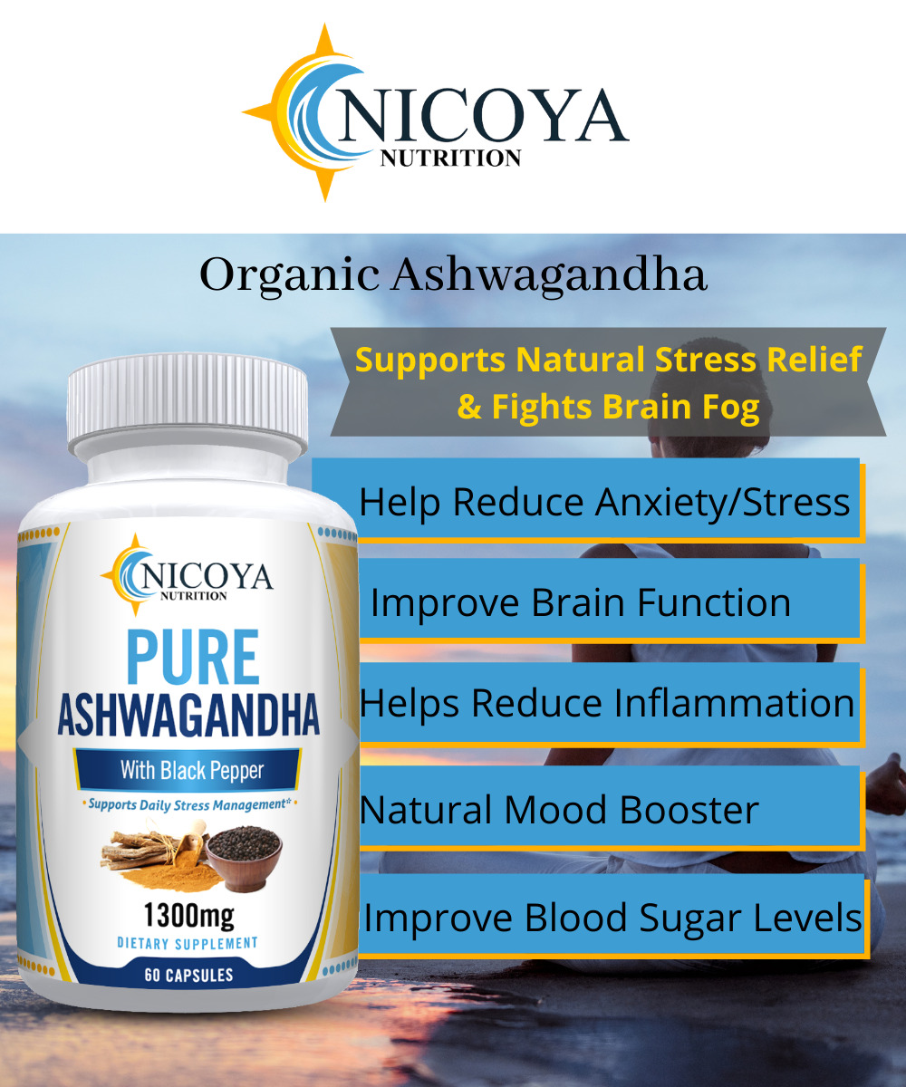 Organic Ashwagandha & Black Pepper for Relaxation