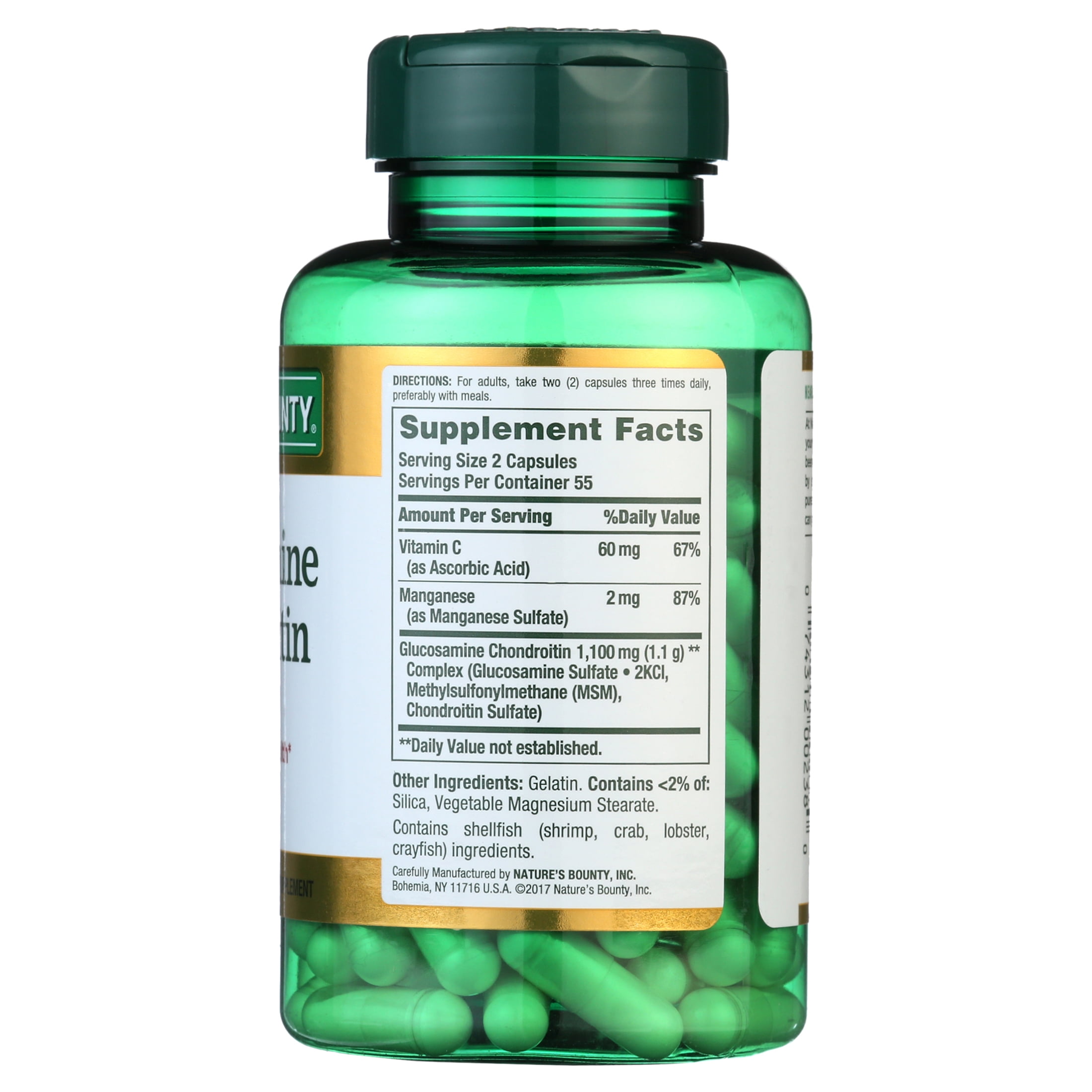 Glucosamine Chondroitin Capsules by Nature's Bounty
