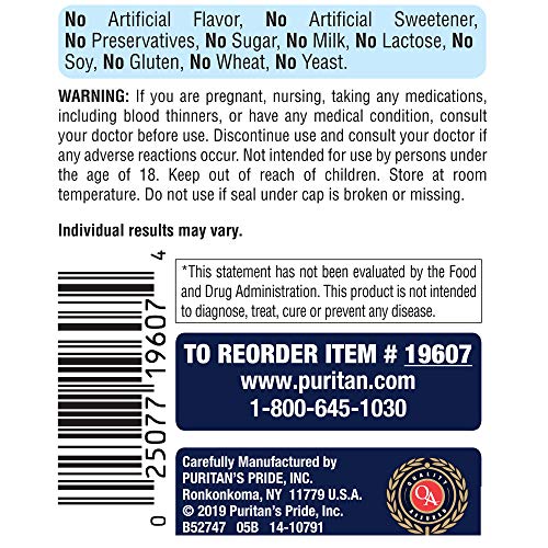 Puritan's Pride Triple Strength Glucosamine with D3