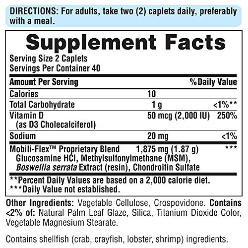 Puritan's Pride Triple Strength Glucosamine with D3
