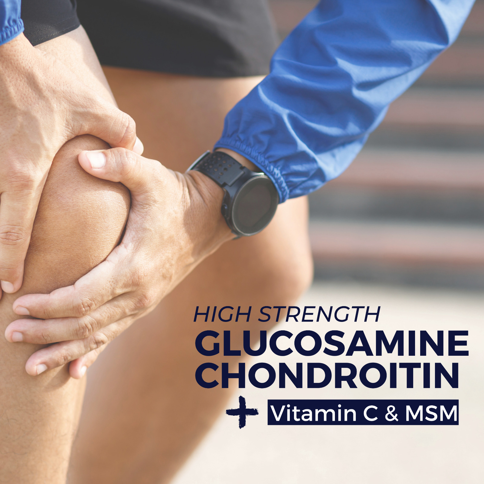 High Strength Glucosamine Chondroitin with MSM & Vitamin C