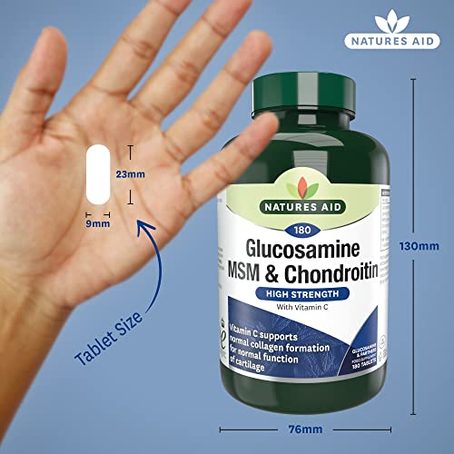 Glucosamine, MSM & Chondroitin - 180 Tablets
