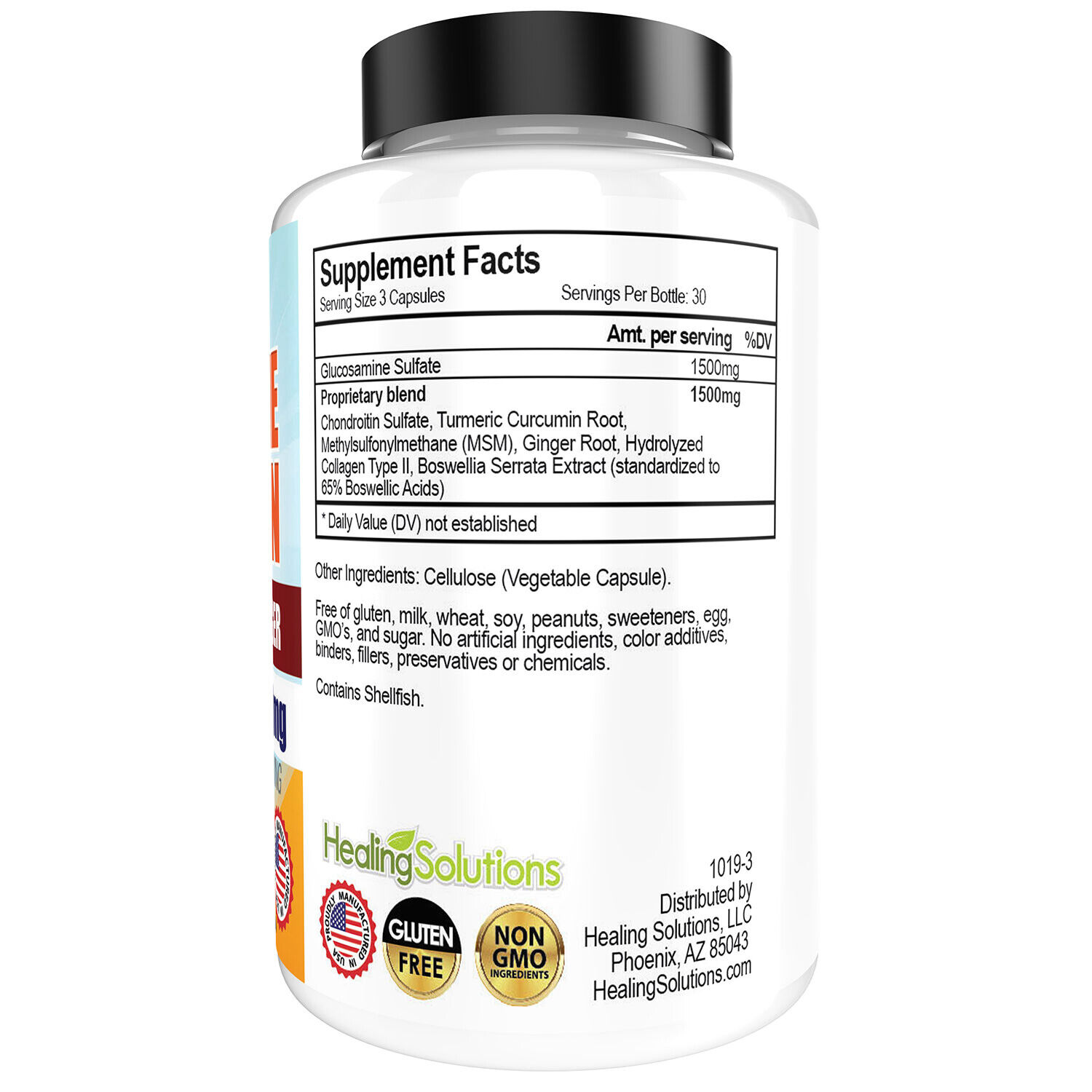 Glucosamine Chondroitin with Collagen & Turmeric 90ct