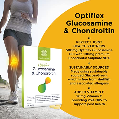 Glucosamine & Chondroitin for Joint Health, 120 Tablets
