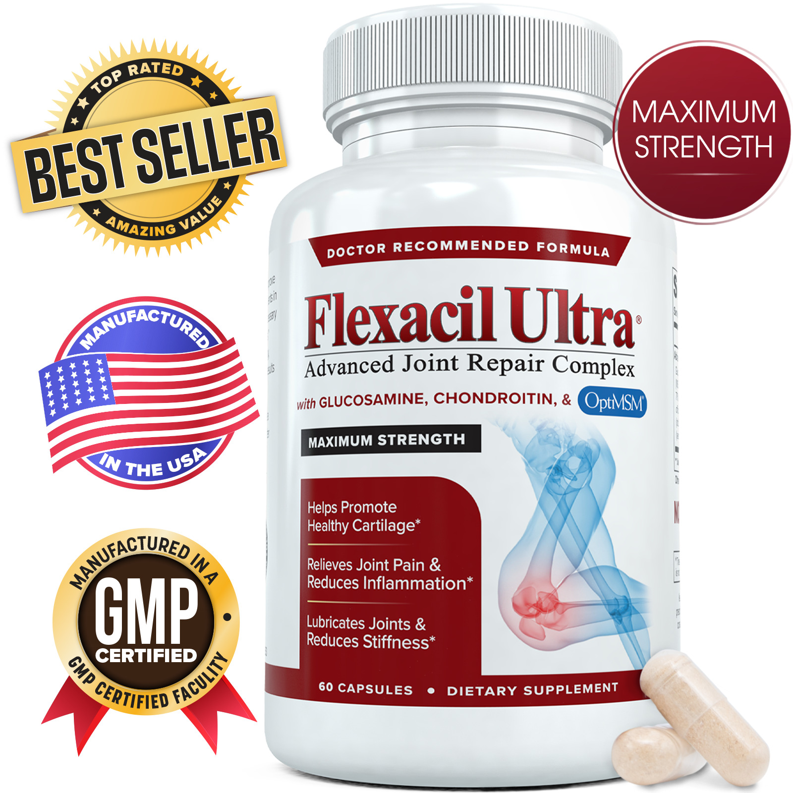 FLEXACIL ULTRA Joint Support with Glucosamine & MSM