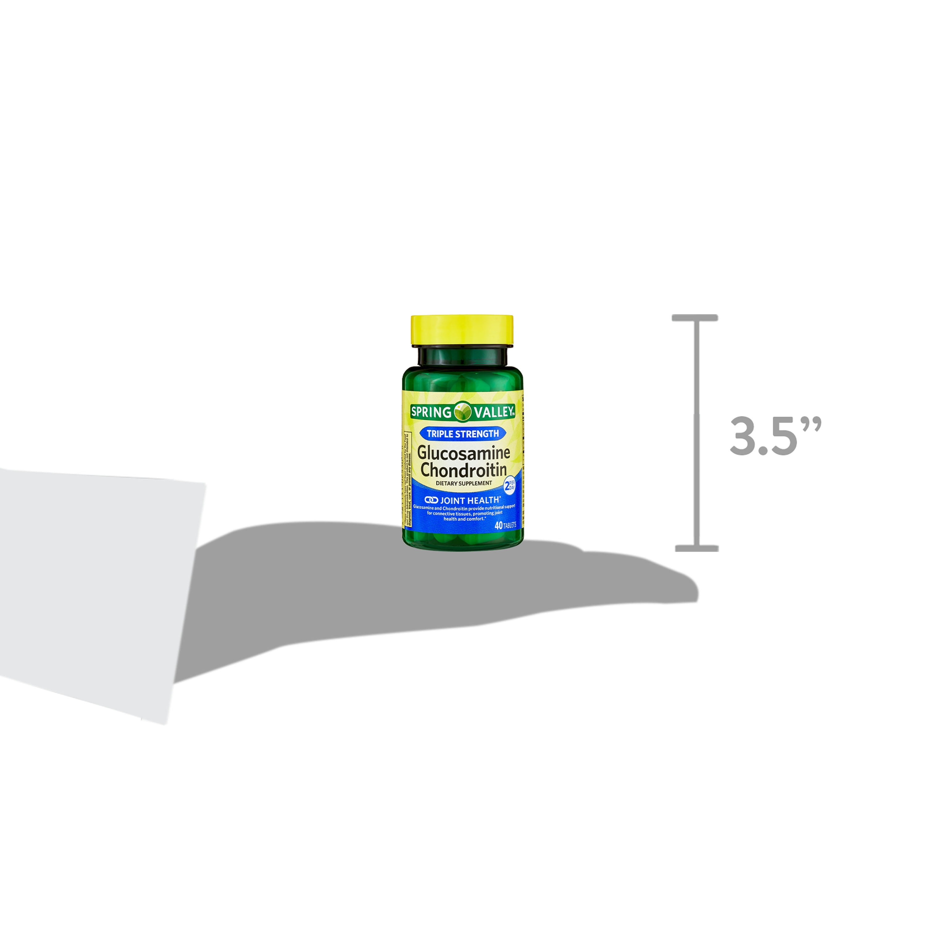 Triple Strength Glucosamine Chondroitin Tablets, 40 Count