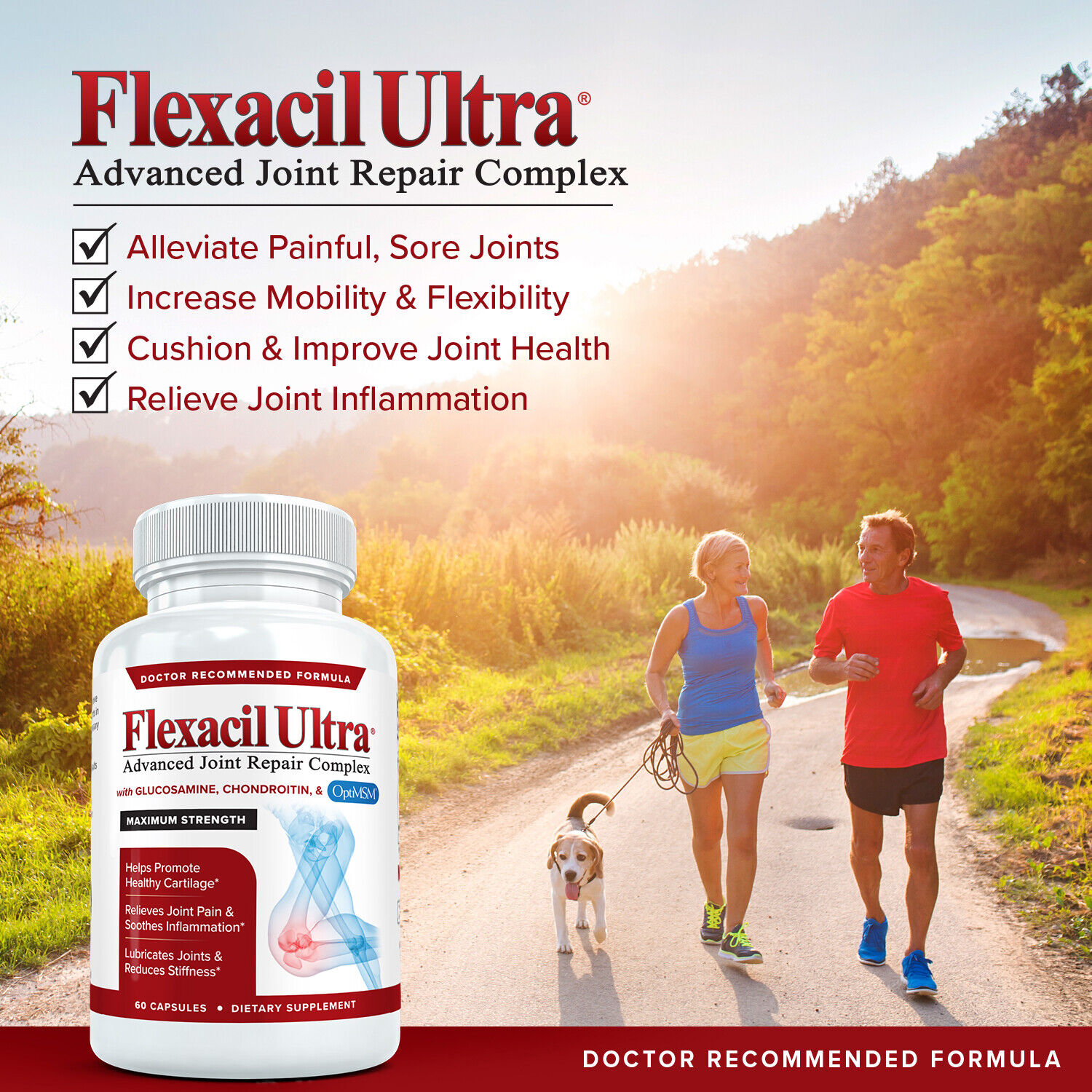 FLEXACIL ULTRA Joint Support with Glucosamine & MSM