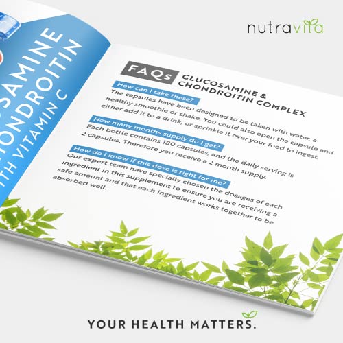 Glucosamine & Chondroitin Plus Vitamin C Capsules