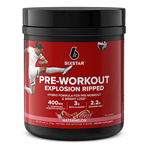Ripped Pre Workout Thermogenic for Energy & Weight Loss
