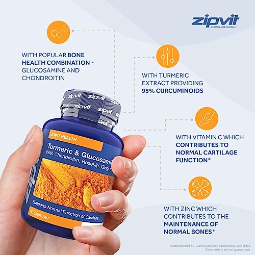 Turmeric Curcumin Joint Support with Vitamin C 90 Capsules