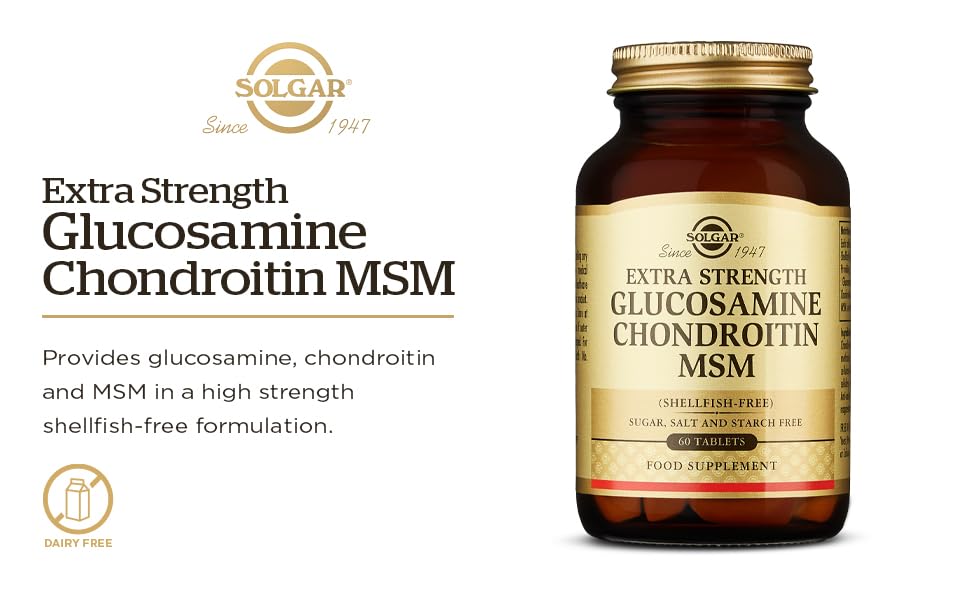 Solgar Glucosamine Chondroitin 60 Capsules