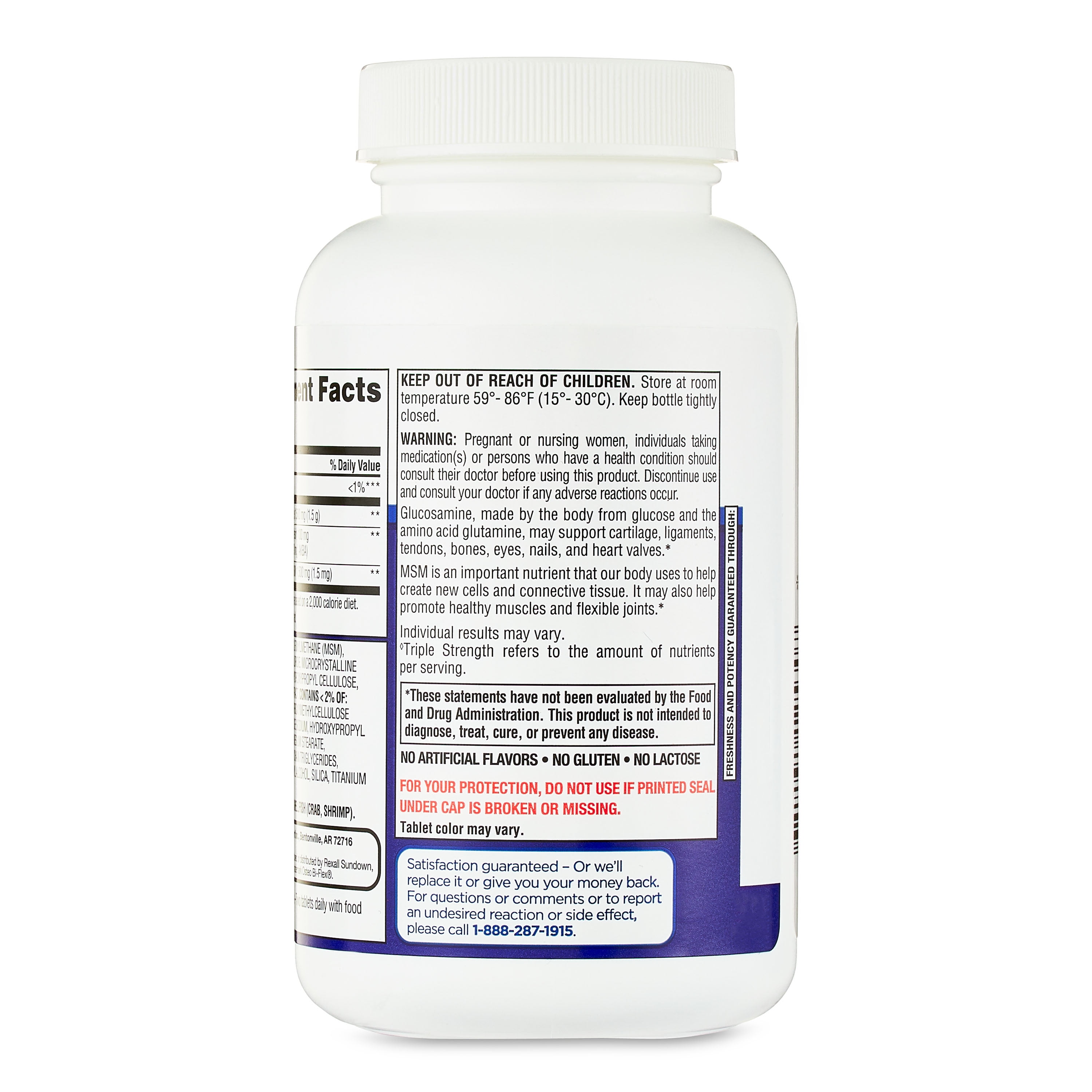 Equate Glucosamine & MSM Joint Health 80 Count