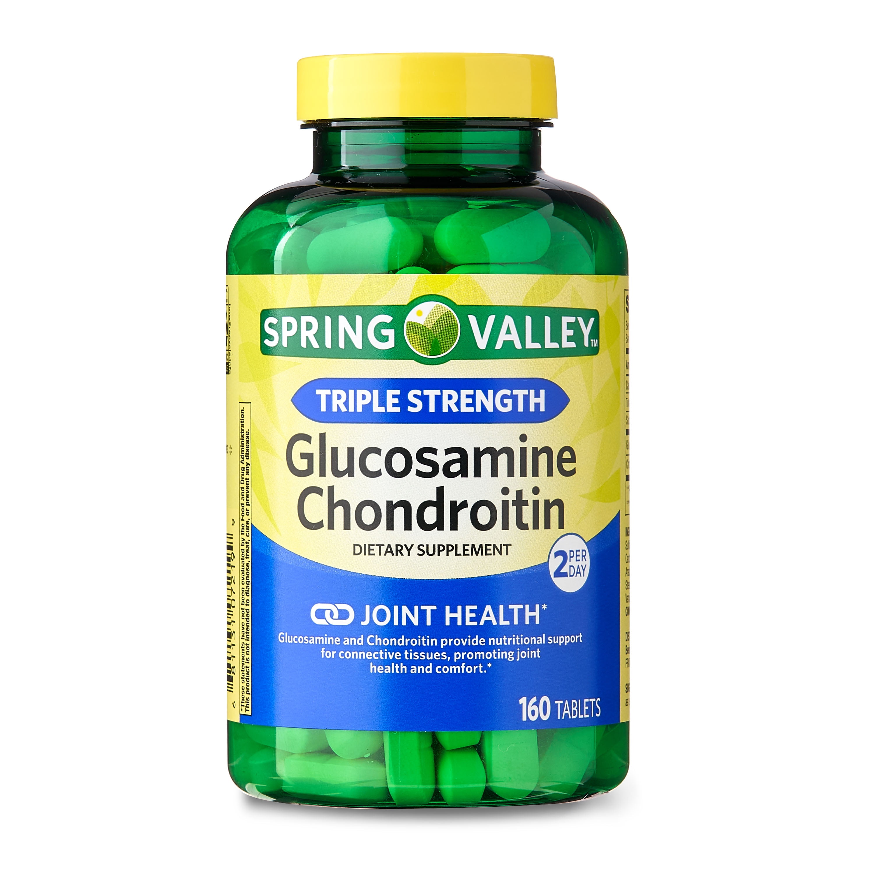Triple Strength Glucosamine Chondroitin Joint Support, 160 Tablets