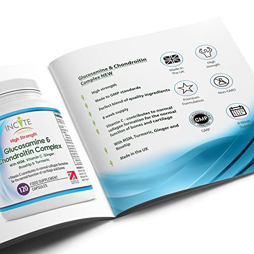High Strength Joint Care: Glucosamine & Chondroitin 120 Capsules