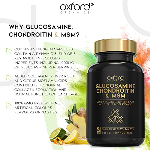 High Strength Glucosamine Chondroitin MSM Tablets