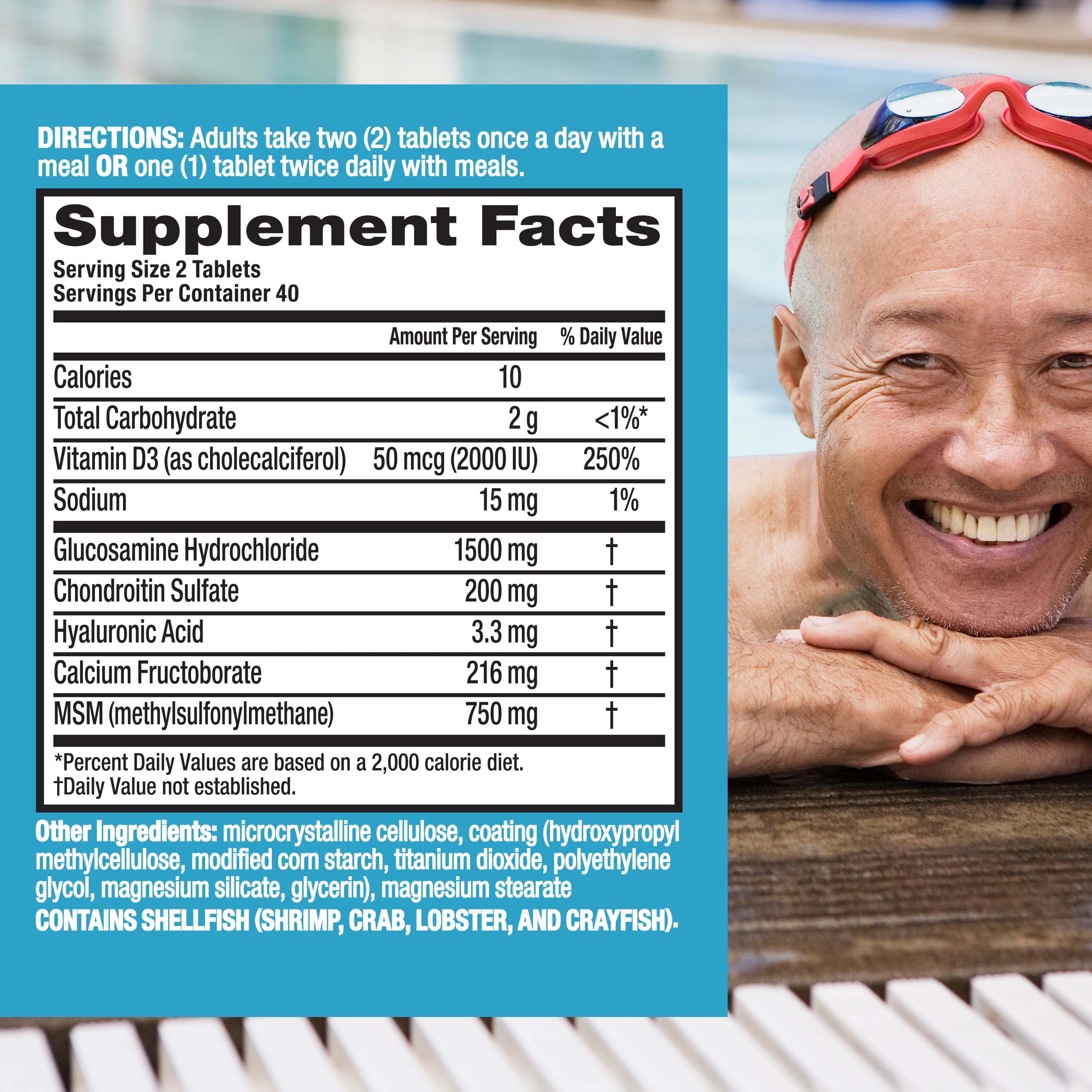 Move Free Advanced Joint Health Supplement, 80 Tablets
