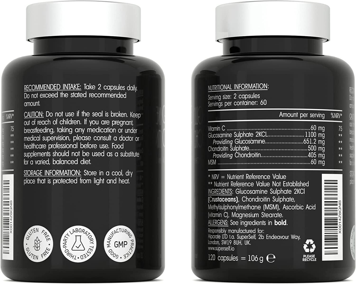 Glucosamine Chondroitin with MSM and Vitamin C
