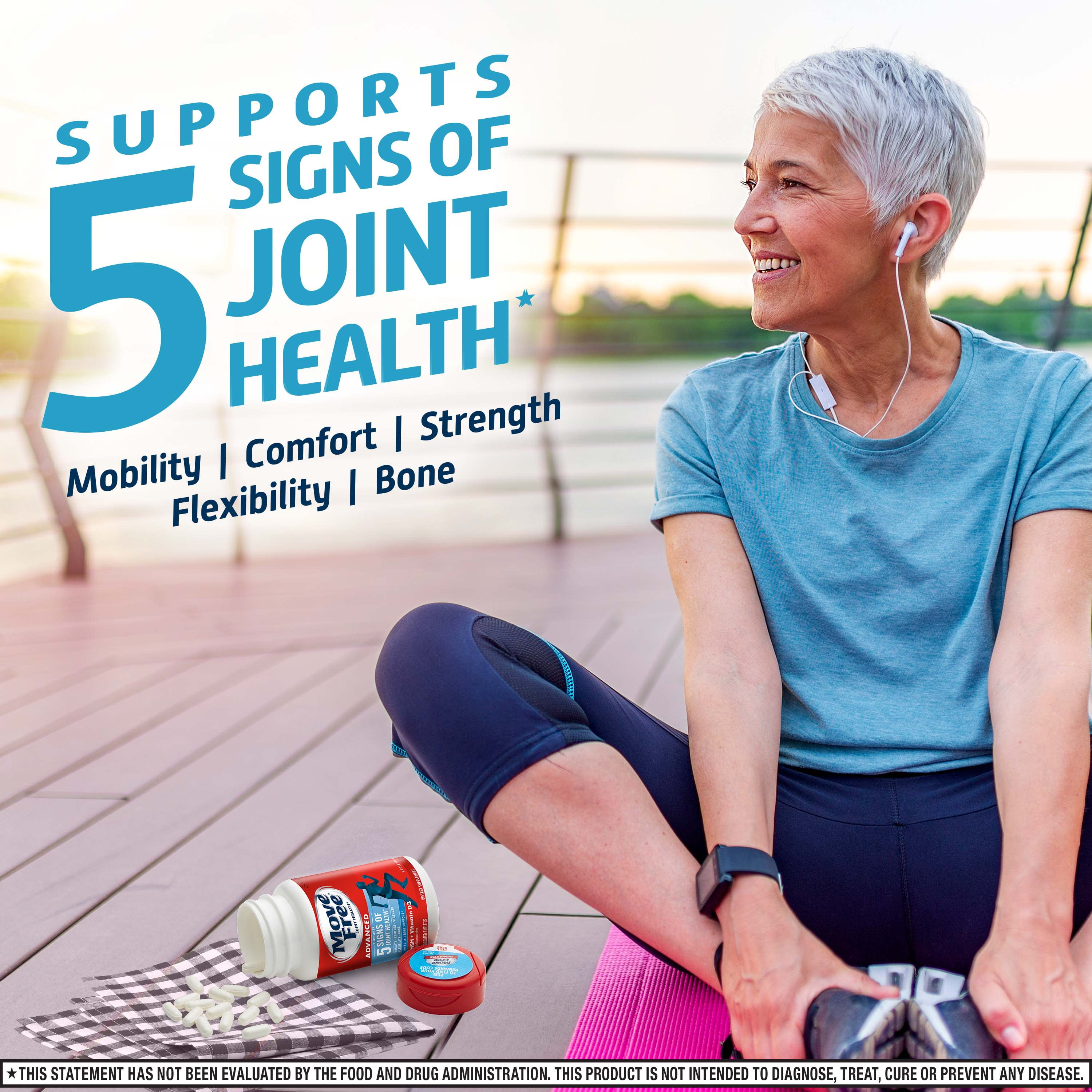 Move Free Advanced Joint Health Supplement, 80 Tablets